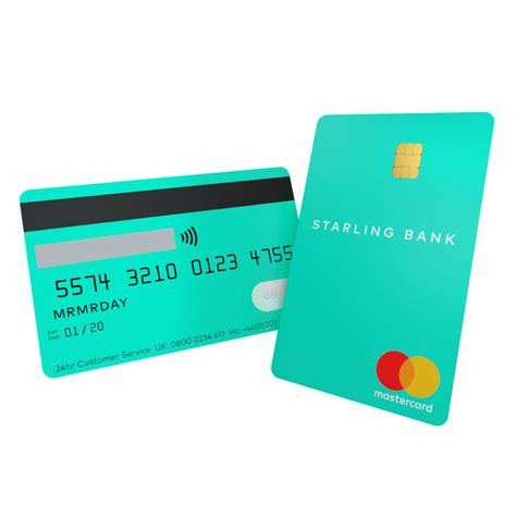 does Starling Bank accept mastercards